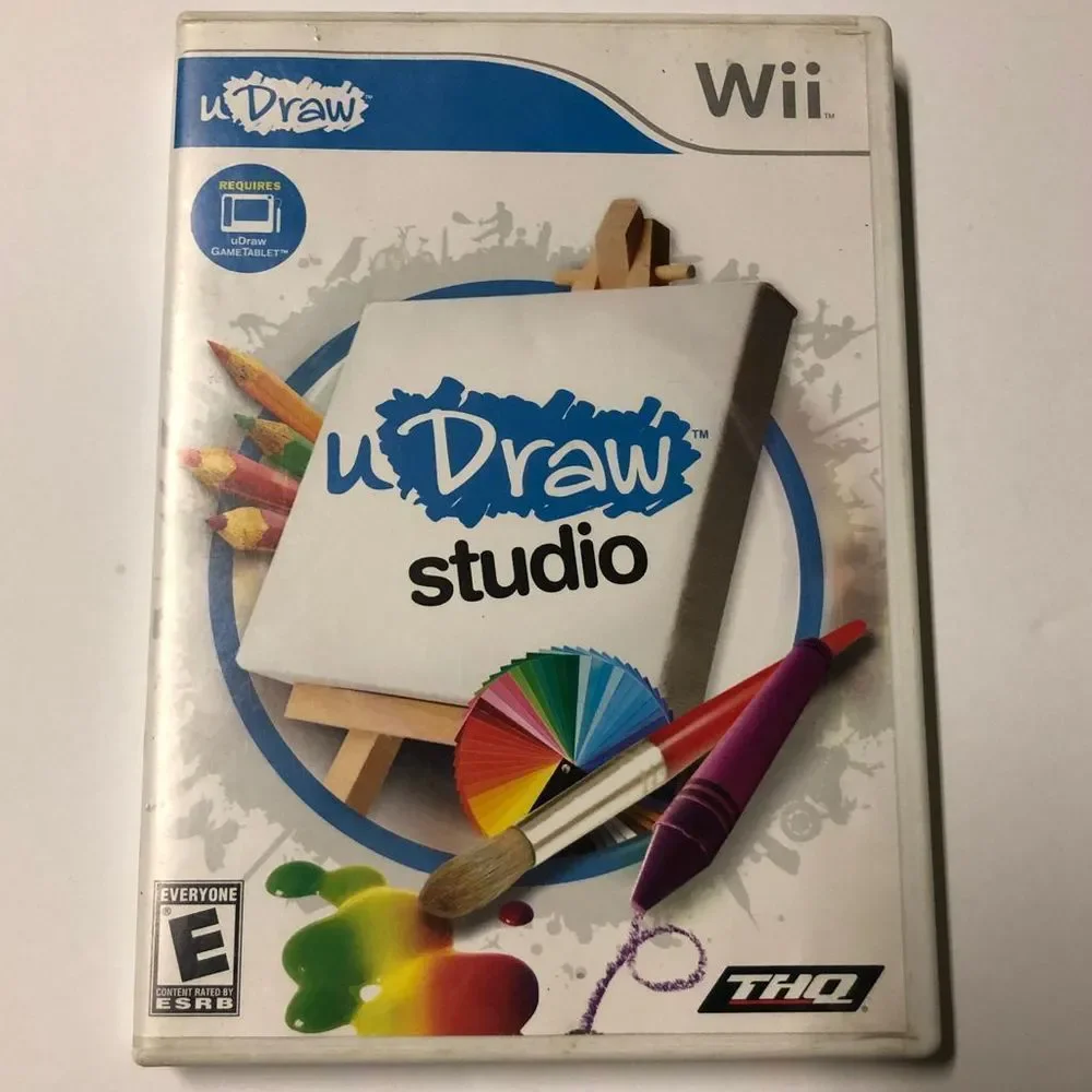 Nintendo Wii U Draw Studio Video Game